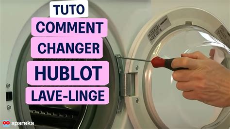 Comment réparer le hublot d'une machine à laver .